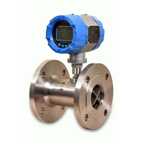 1.5 Inch Digital Turbine Flow Meter - For Diesel, Kerosene, Gasoline & Oil, LCD Display, NPT Thread, 40-280L/min