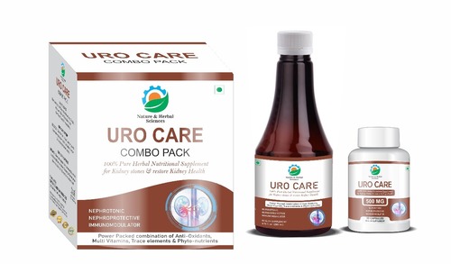 Uro Care Combo Pack Syrup and Capsules