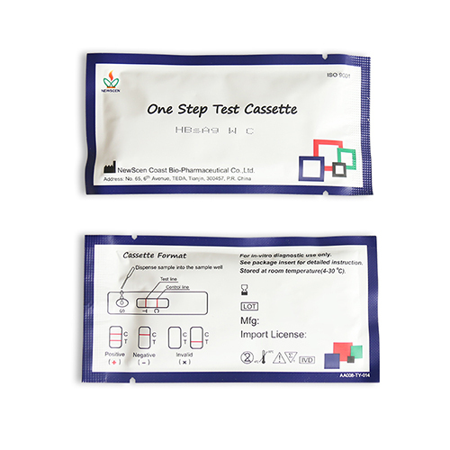 HBsAg One Step Rapid Test Cassette