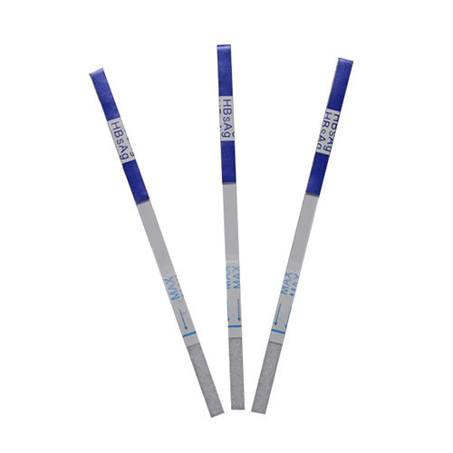 White And Blue Hbsag Rapid Test Cassette Strip Serum Plasma