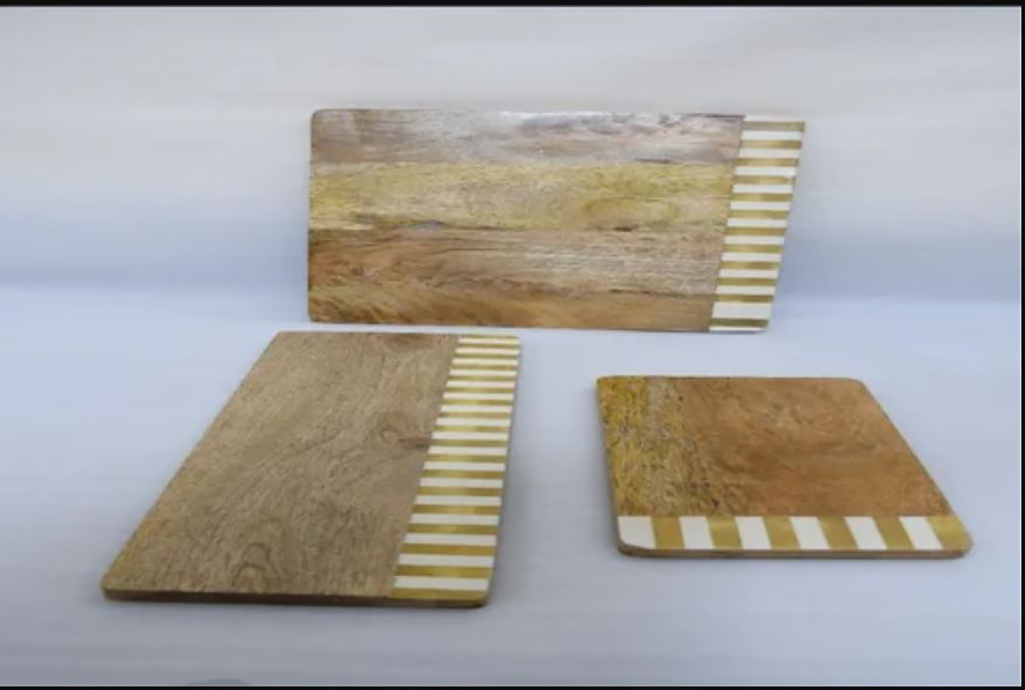 Square Wooden Serving Platter