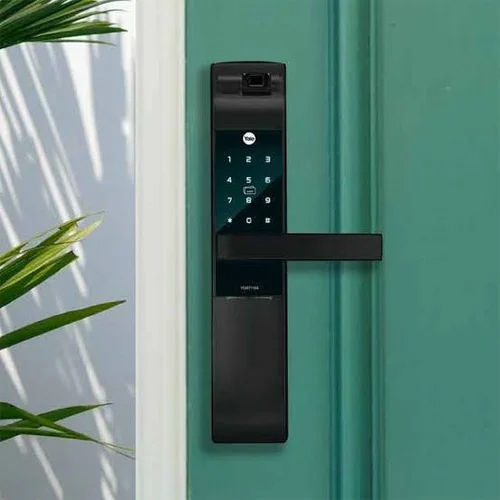 Black Ydm7116A Yale Digital Door Lock