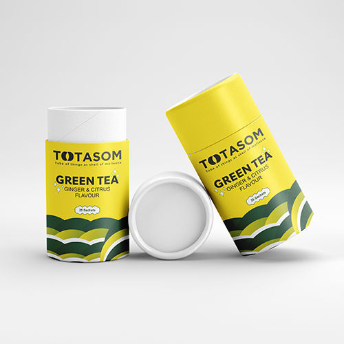 Kraft Paper Tube Packaging For Tea And Coffee
