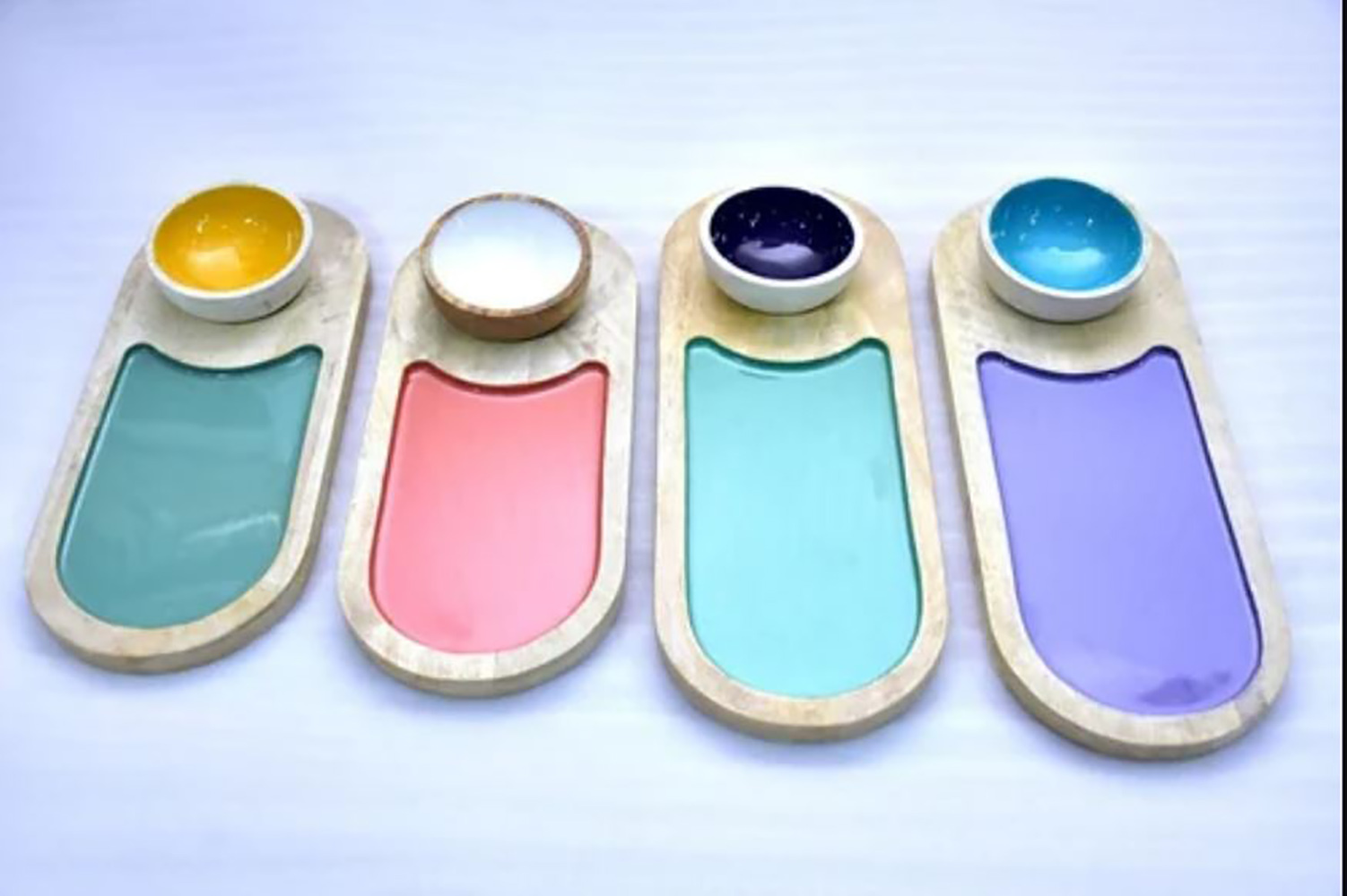 Wooden Appetizer Platter