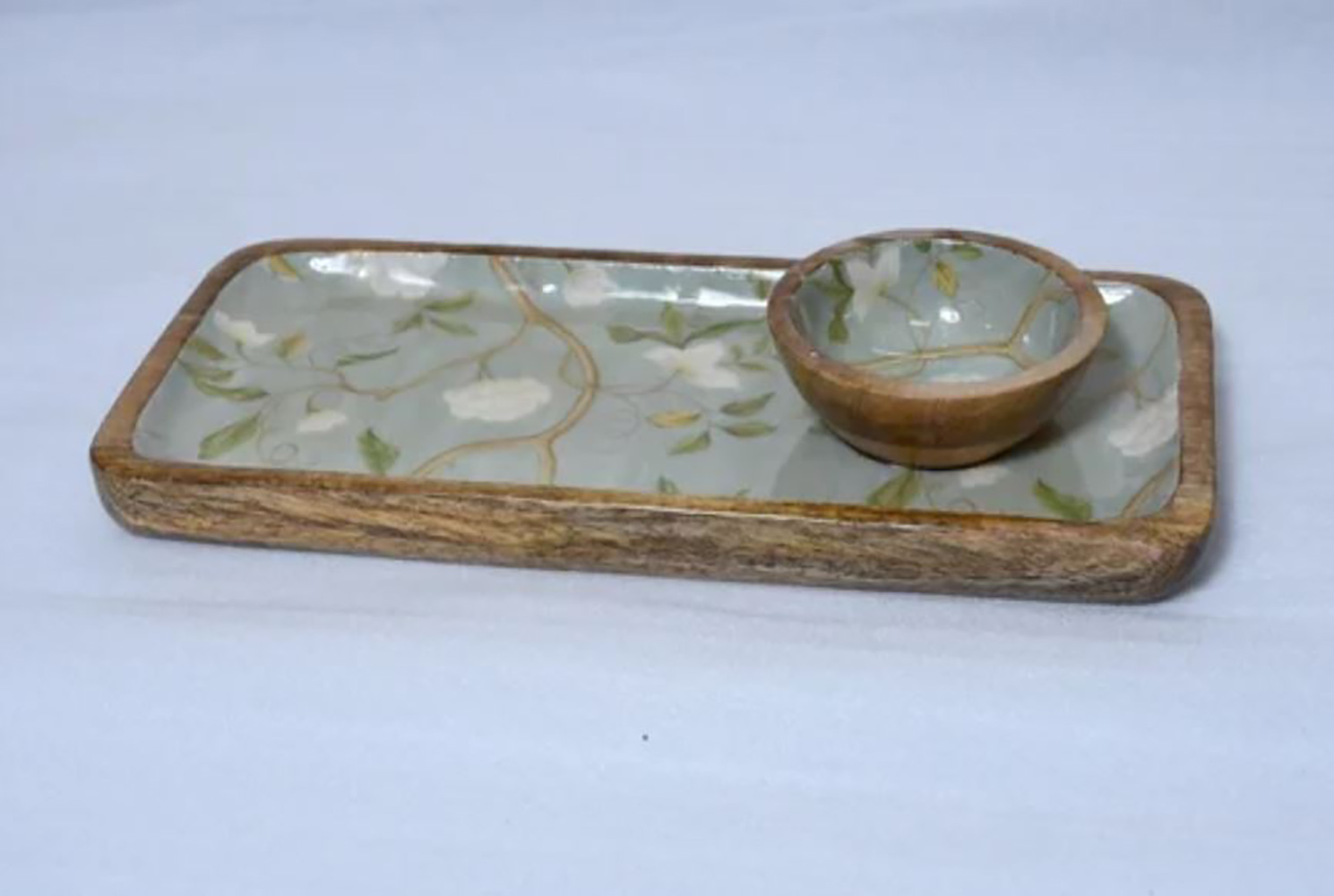 Rustic Wood Chip and Dip Set