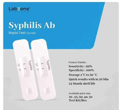 Syphilis Rapid Test Card