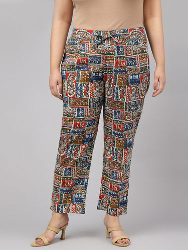 Women Multi Color Pant