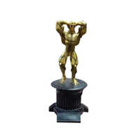 Golden Color Bodybuilding Award Trophy
