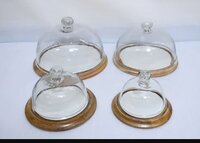 Wooden Cake Stand 6 - Natural Wood Material, Various Shapes & Sizes | Rustic Design For Elegant Cake Displays, Perfect For Any Occasion