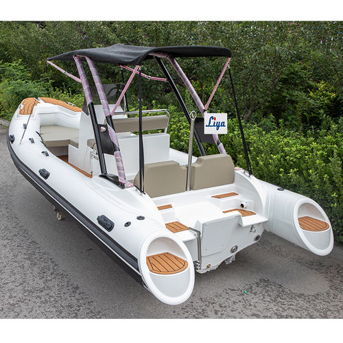 Liya 17Feet 5.2m Luxury Rib Inflatable Boat with Engine