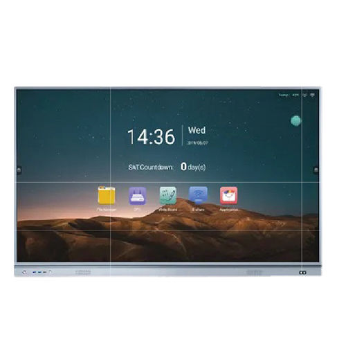 Deep Grey Front Interative Flat Panel