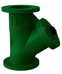 Industrial Y Type Strainer - Color: Green