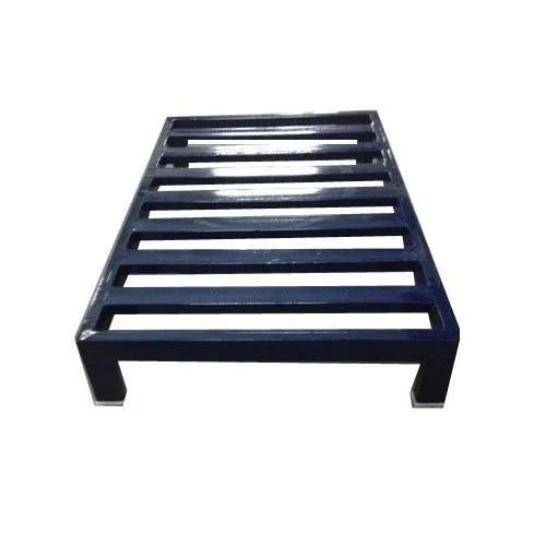 Mild Steel Warehouse Pallet - Color: Black