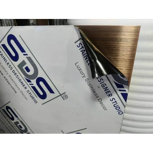 Polished Stainless Steel Copper Finish Metal Sheet