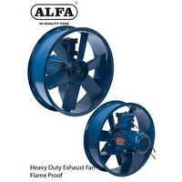 Flameproof Exhaust Fan - Color: Blue