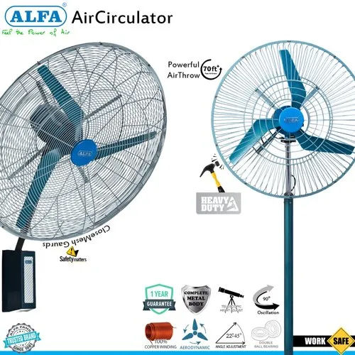 Alfa Air Circulator Fan - Color: Blue