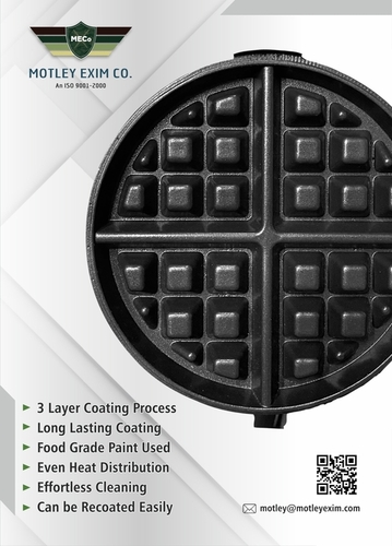 Non Stick Coating for Waffle and Chapati Plate (Food Grade) - Food Grade American Non Stick Coating, Ideal for Waffle Makers, Chapati Makers, and More