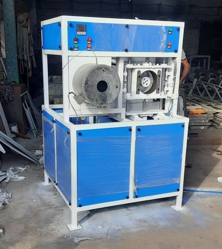 Grey + White Manual Pvc Pipe Socket Machine