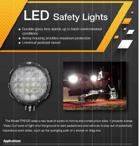 Overhead Crane Warning Light