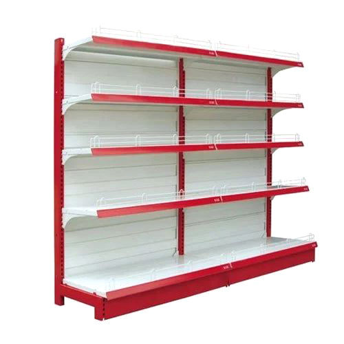 Grocery Display Rack - Color: Silver