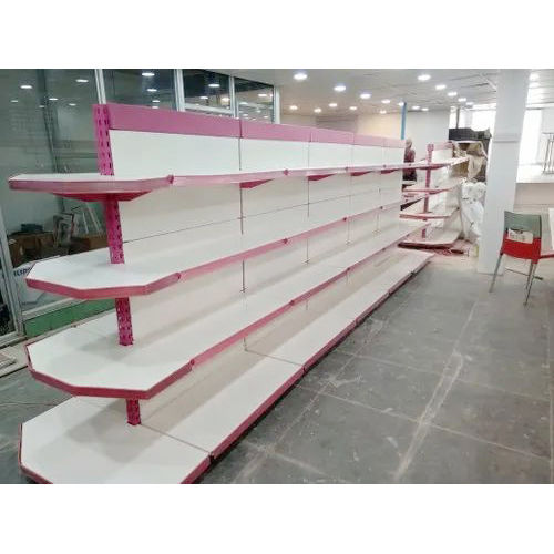 Commercial Supermarket Display Rack - Color: Silver