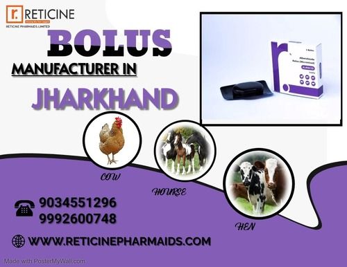 BOLUS MANUFACTURER IN JHARKHAND