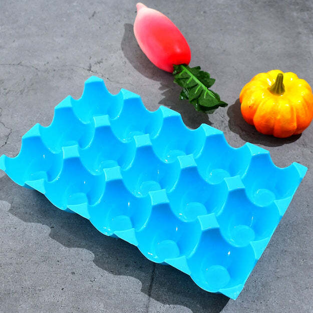 EGG TRAYS FOR STORAGE WITH 15 EGGS HOLDER