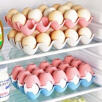 EGG TRAYS FOR STORAGE WITH 15 EGGS HOLDER