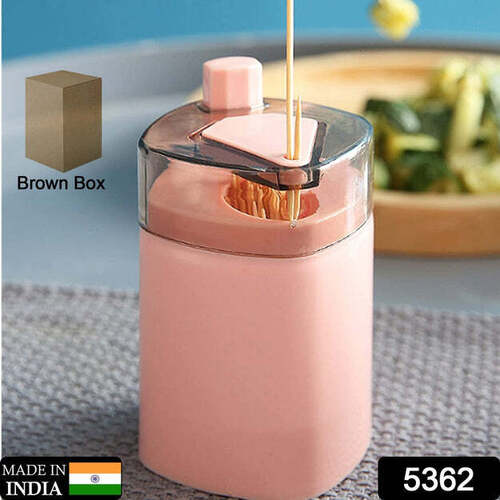 TOOTHPICK HOLDER DISPENSER  POP UP AUTOMATIC TOOTHPICK DISPENSER  TOOTHPICK STORAGE BOX