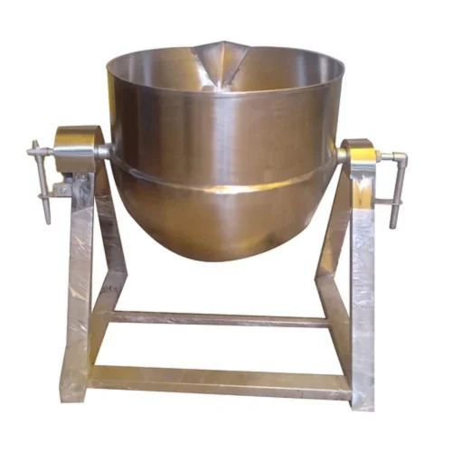 Double Jacketed Kettle - Color: Silver