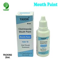 Yaxon Mouth Paint - Broad Spectrum Antifungal Solution  | Suitable For All Ages, Effective Against Fungal Infections, 2-year Shelf Life, Store In Dry Place