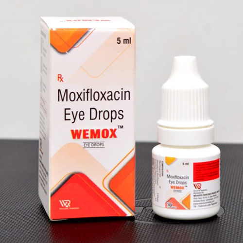 5Ml Moxifloxacin Eye Drops Age Group: Adult