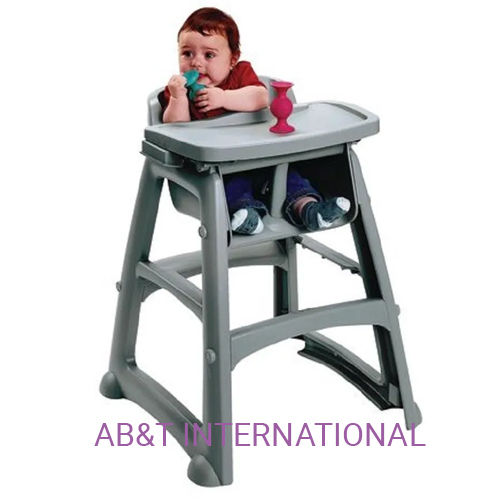 Gray Baby Chair For Restaurant And Hotels