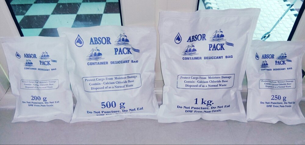 Container Desiccant - Color: Transparent