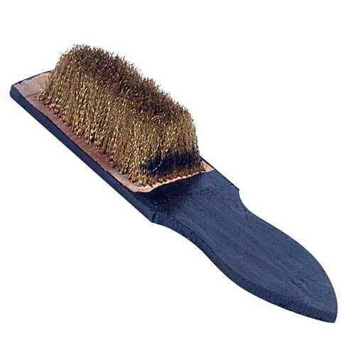 Blue Wooden Goldsmith Brush