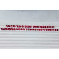 4.5 mm Natural Burmese Eye Clean Ruby Gemstone