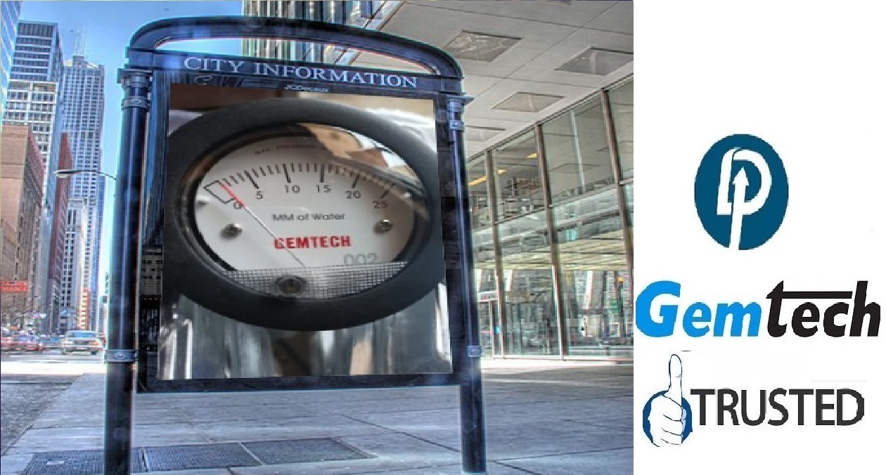 GEMTECH MINI Differential Pressure Gauges in Chandigarh