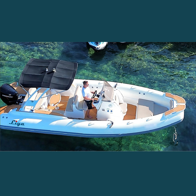 Liya 7.5m Hypalon Rigid Hull Inflatable Rib Boat