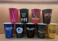 Paper 350 ml 325 Gsm Branding Cup