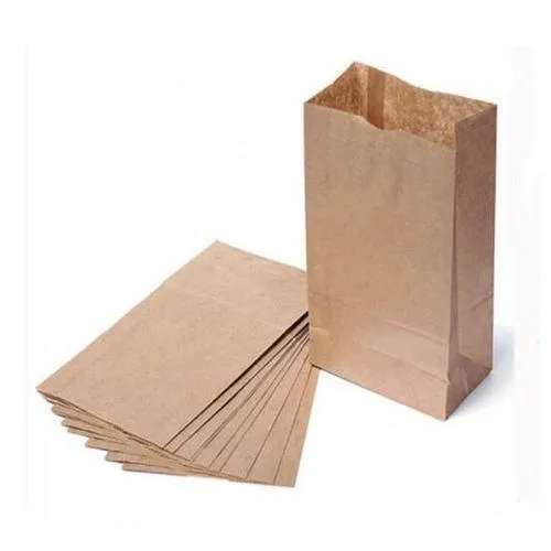 Plain Brown Paper Pouch