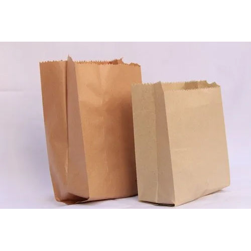 Plain Brown Kraft Paper Pouch