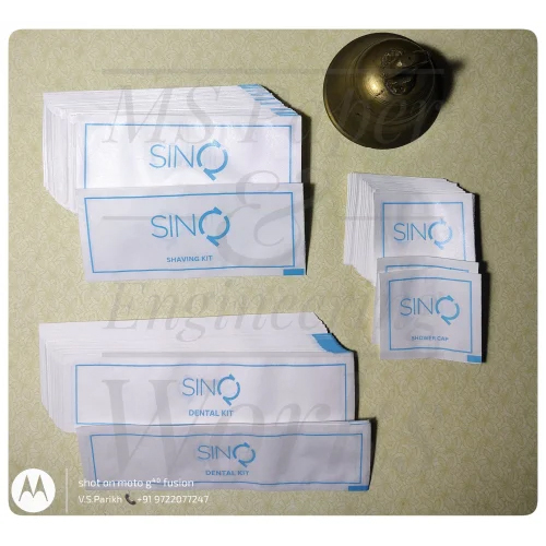 Hotel Guest Toiletries Paper Pouch