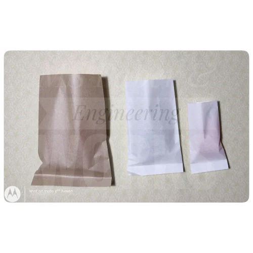Wax Coated Paper Pouch