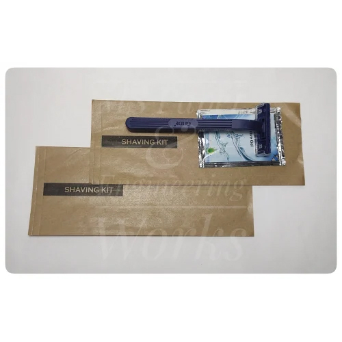 Shaving Kit Pouch - Color: Brown