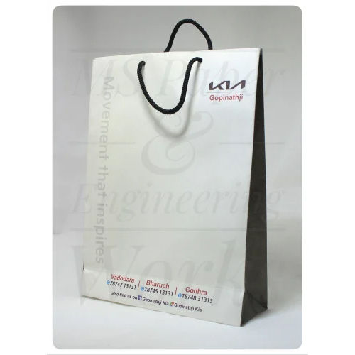 White Paper Shopping Bags