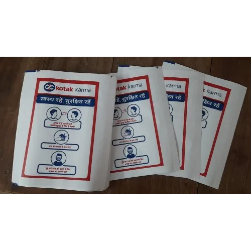 PE Coated White Paper Pouch
