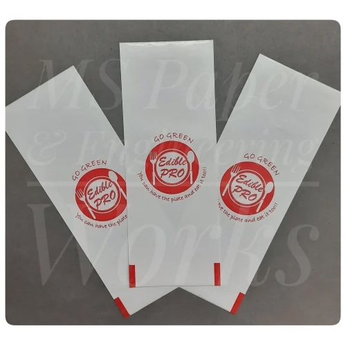Chromo Paper Hotel Pouches - Color: White