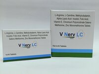 L Arginine L Carnitine Methylcobalamin Alpha Lipoic Acid Inositol Folic Acid Vitamin E Chromium Polynicotinate Saleno Methionine Zinc Monomethionine Tablets