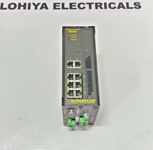 SIEMENS/RUGGEDCOM RS900NC-HI-D-TX-TX-00-XX ETHERNET SWITCH