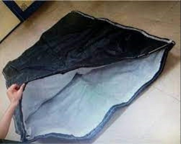 Black  Geo Jumbo Bags For Filtration